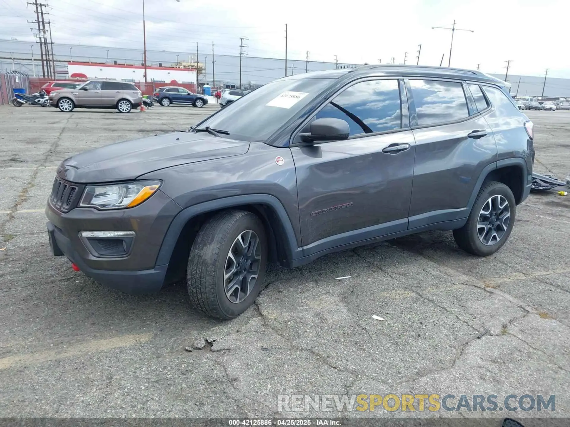 2 Фотография поврежденного автомобиля 3C4NJDDB6MT561074 JEEP COMPASS 2021