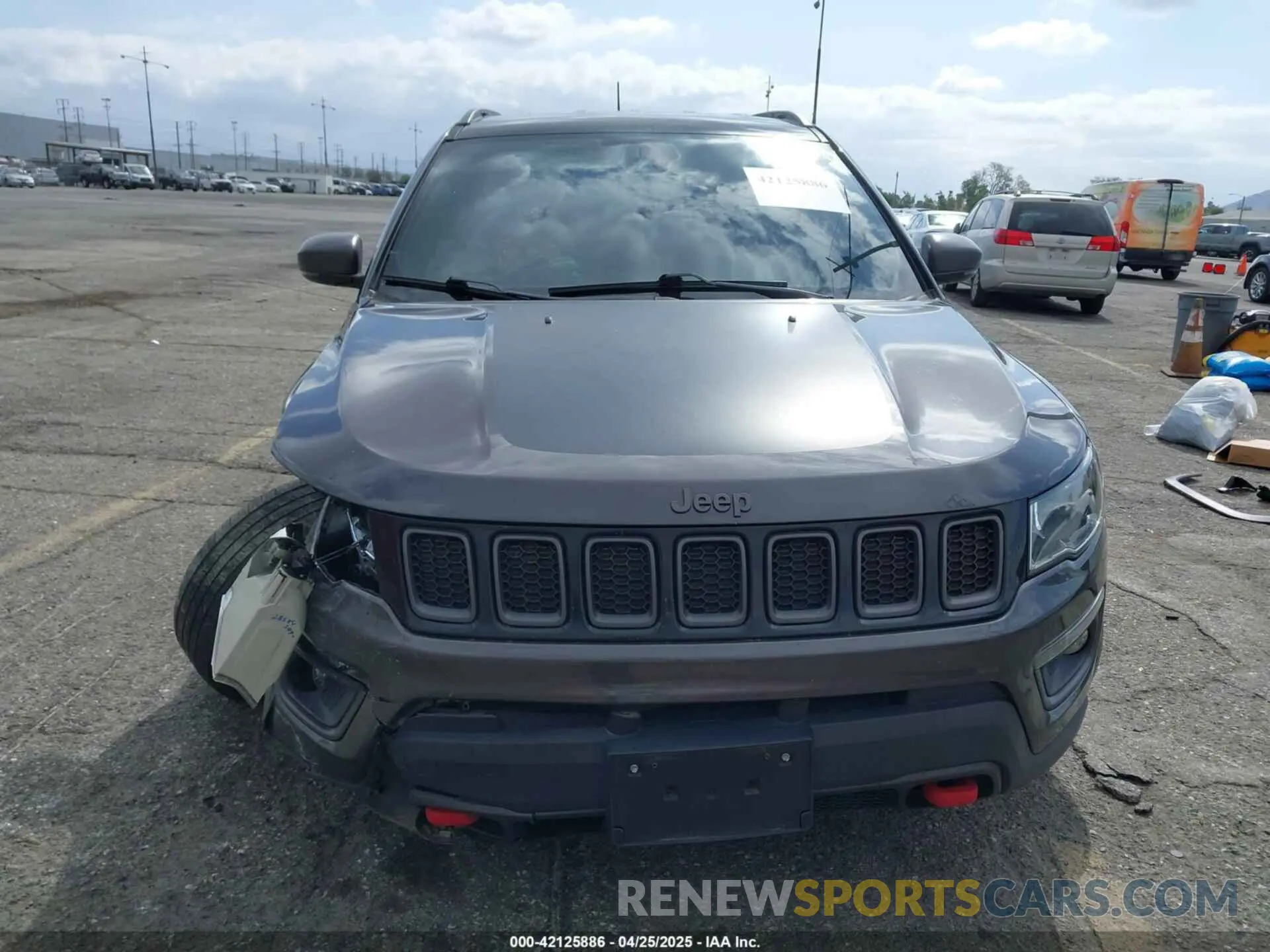 6 Фотография поврежденного автомобиля 3C4NJDDB6MT561074 JEEP COMPASS 2021