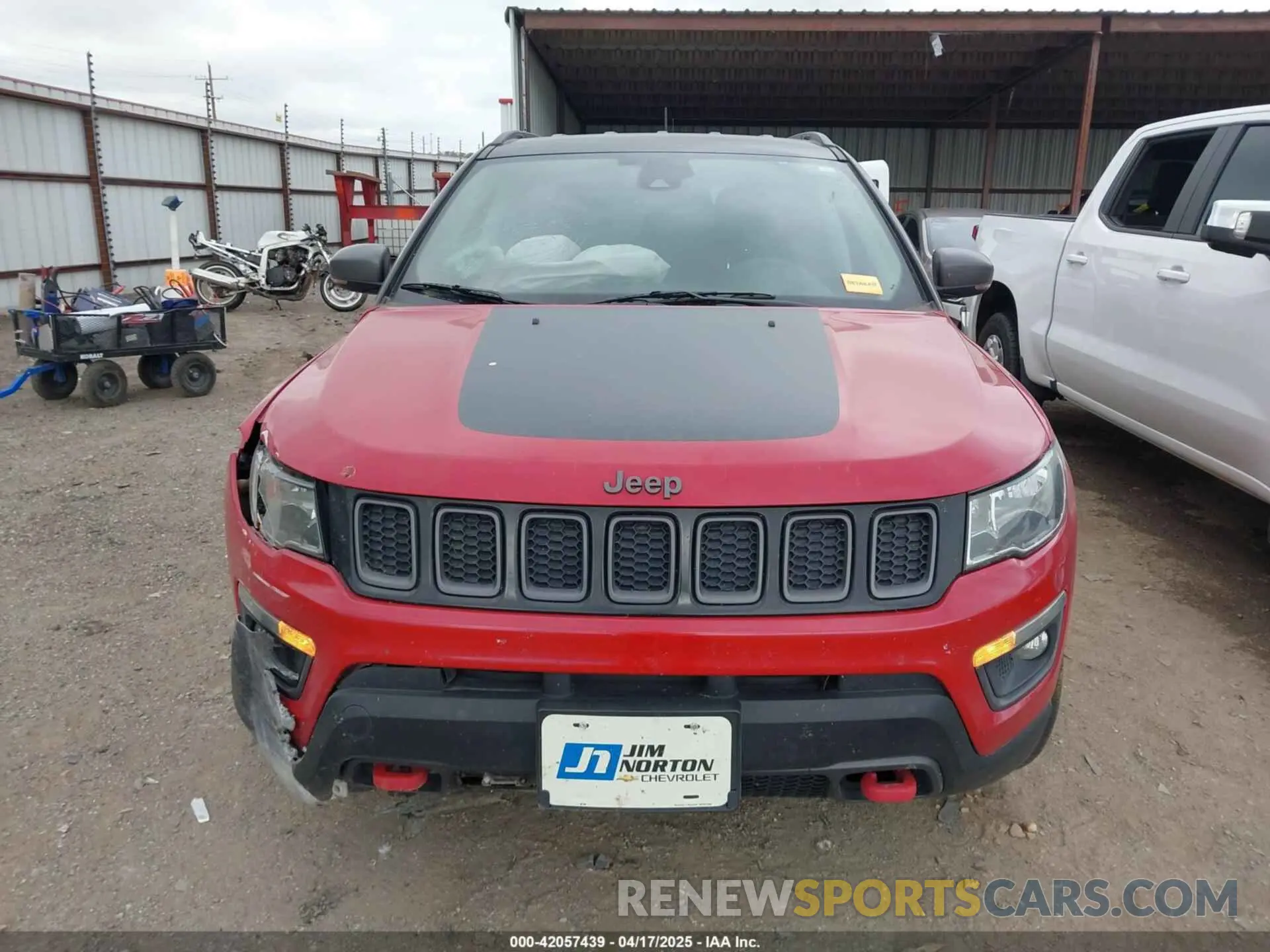 13 Фотография поврежденного автомобиля 3C4NJDDB6MT574374 JEEP COMPASS 2021