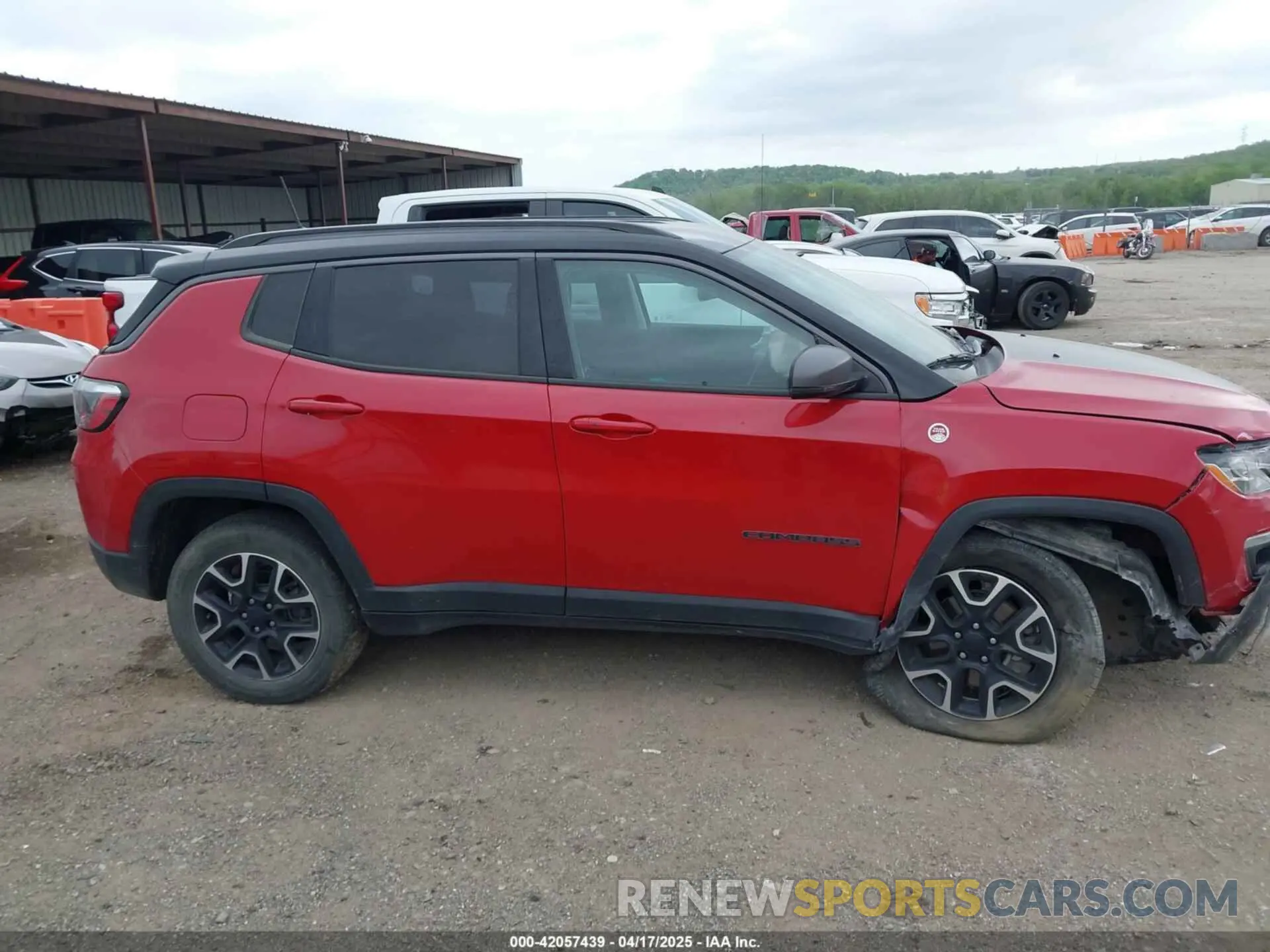 14 Фотография поврежденного автомобиля 3C4NJDDB6MT574374 JEEP COMPASS 2021