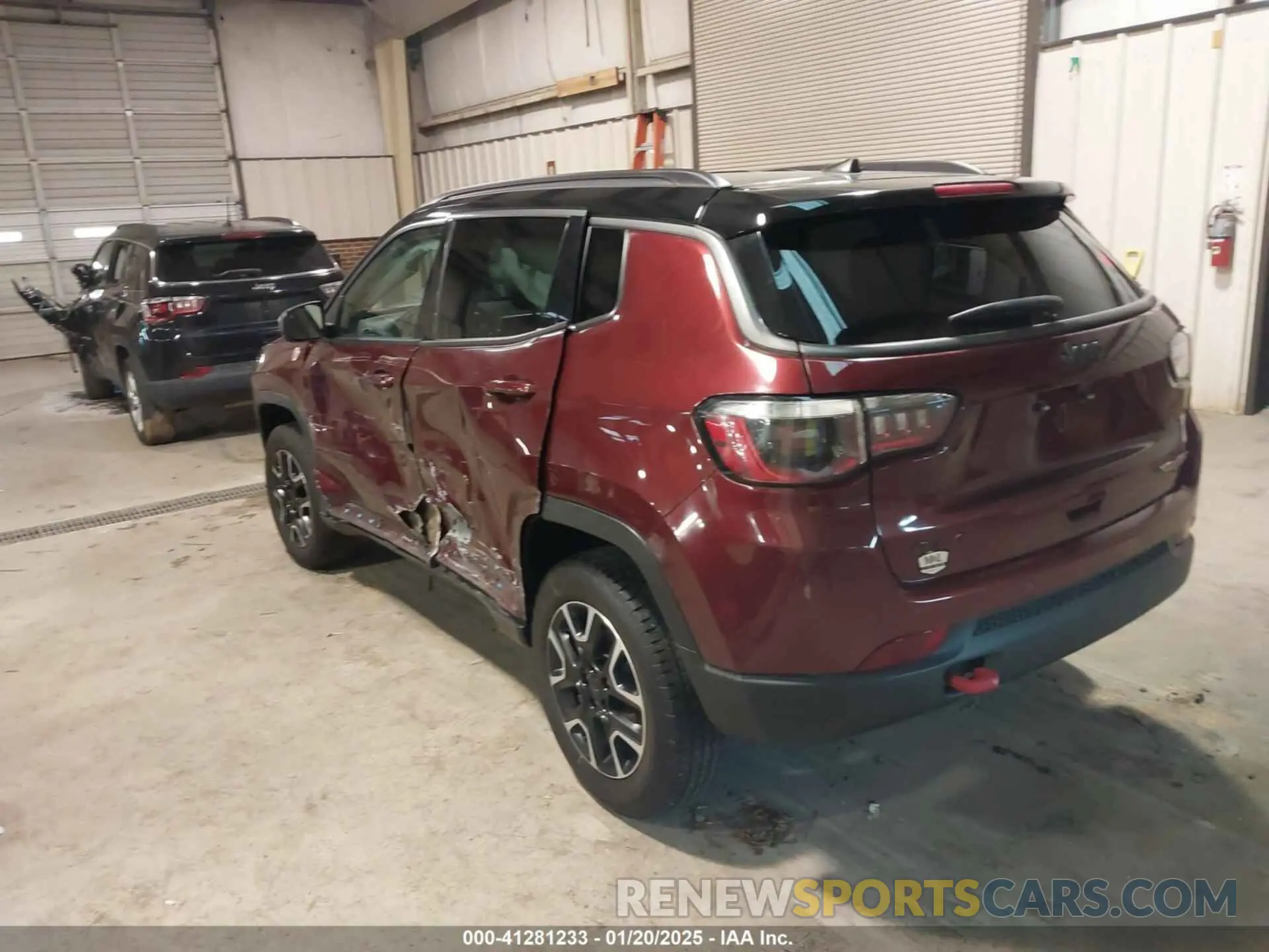 3 Photograph of a damaged car 3C4NJDDB6MT589148 JEEP COMPASS 2021
