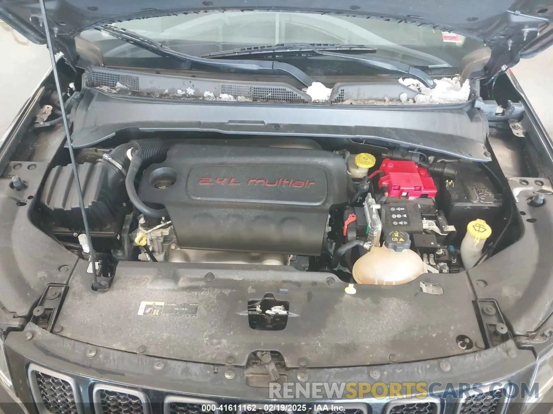 10 Photograph of a damaged car 3C4NJDDB7MT564422 JEEP COMPASS 2021