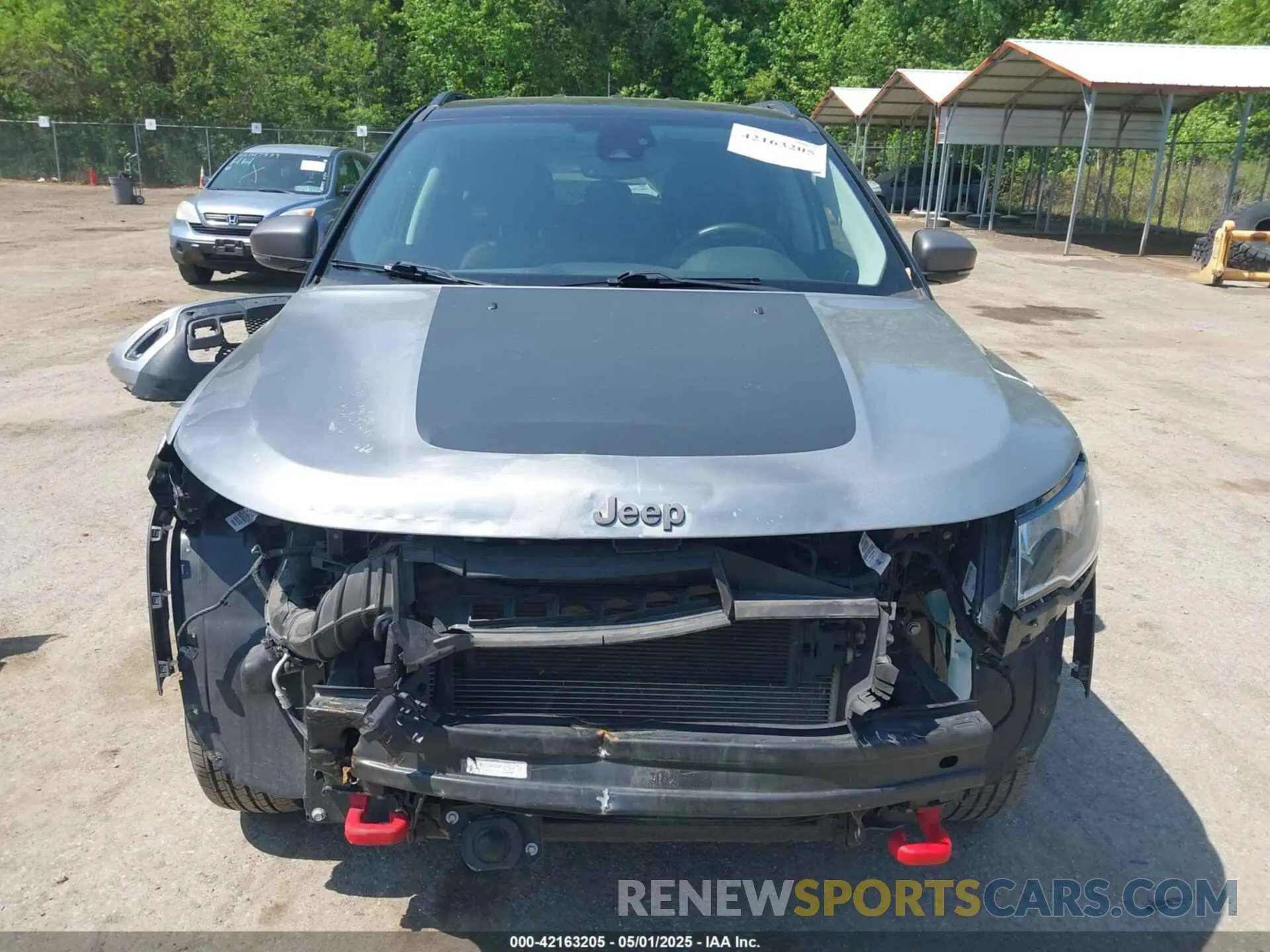 13 Photograph of a damaged car 3C4NJDDB7MT590390 JEEP COMPASS 2021