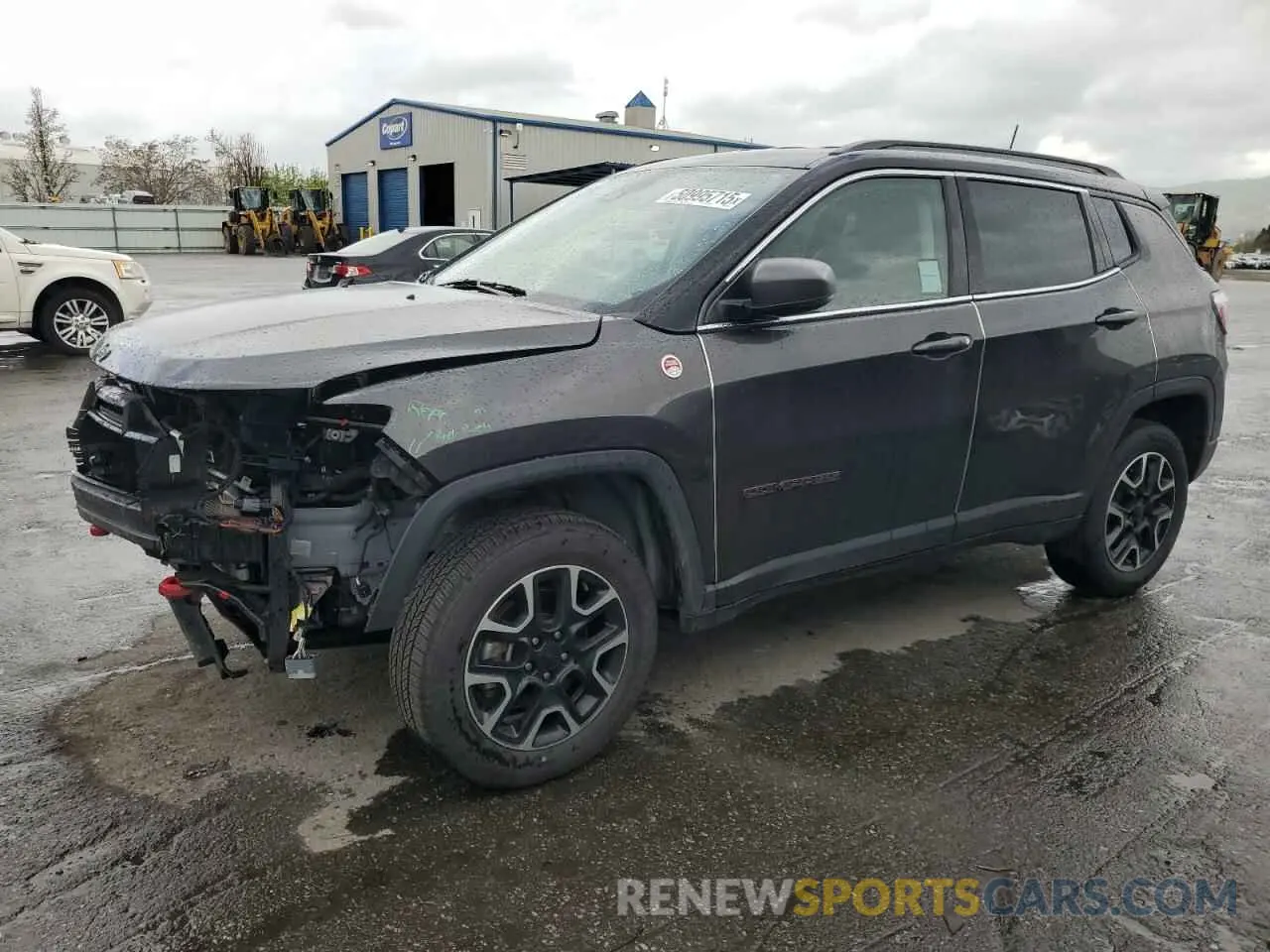 1 Фотография поврежденного автомобиля 3C4NJDDB7MT600738 JEEP COMPASS 2021