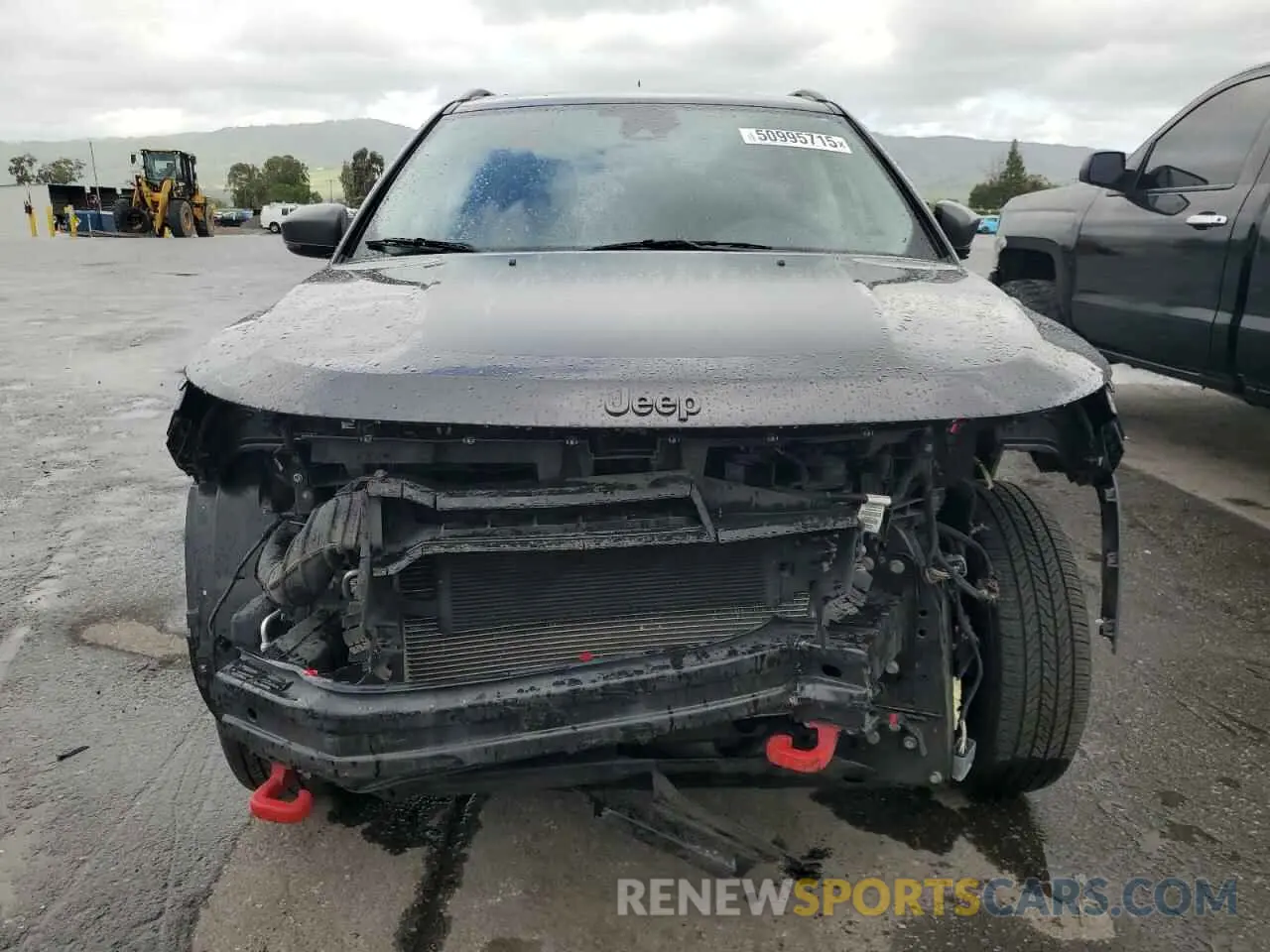 5 Фотография поврежденного автомобиля 3C4NJDDB7MT600738 JEEP COMPASS 2021