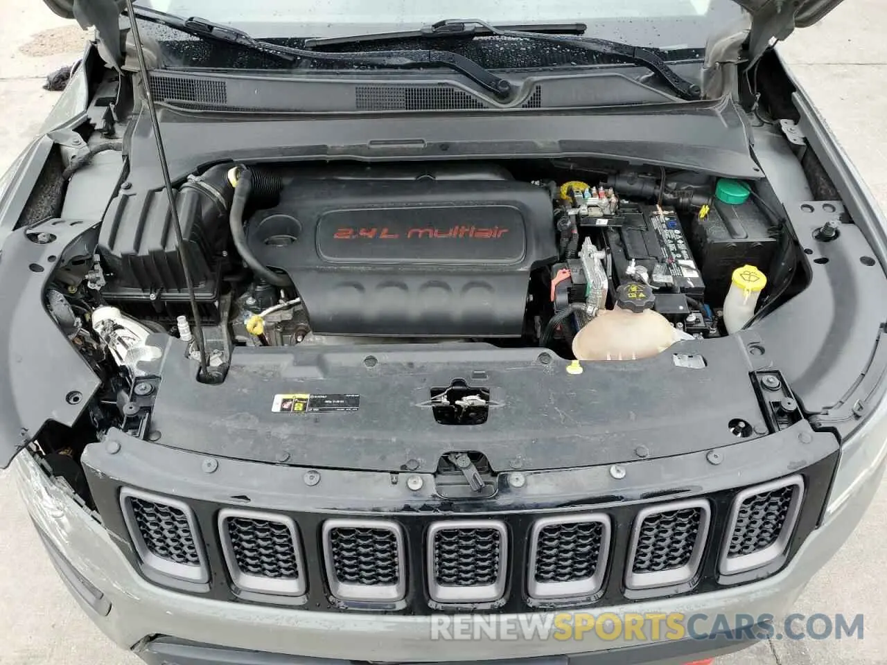 12 Photograph of a damaged car 3C4NJDDB9MT594344 JEEP COMPASS 2021