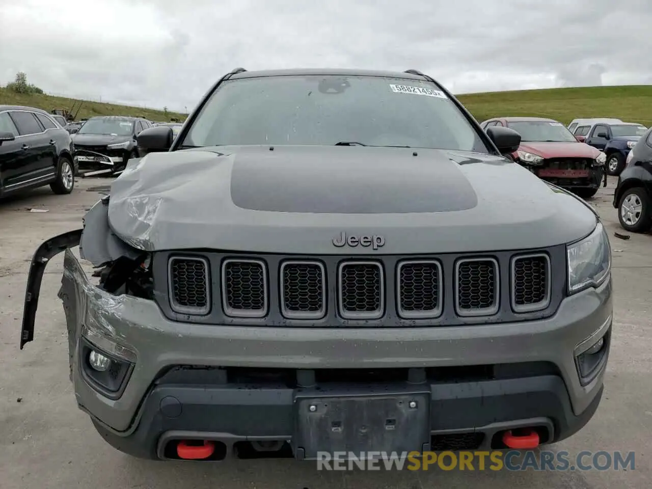 5 Photograph of a damaged car 3C4NJDDB9MT594344 JEEP COMPASS 2021