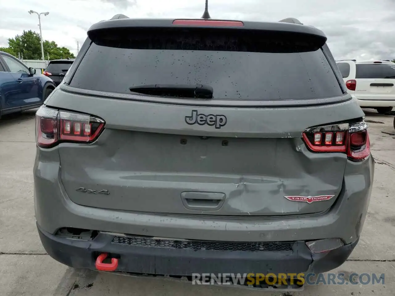 6 Photograph of a damaged car 3C4NJDDB9MT594344 JEEP COMPASS 2021
