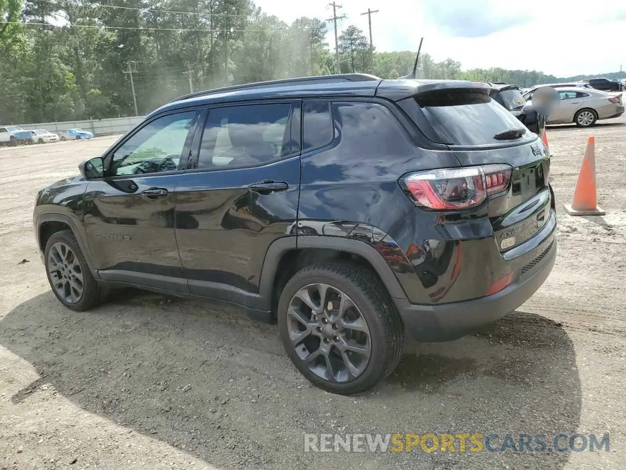 2 Photograph of a damaged car 3C4NJDEB0MT535553 JEEP COMPASS 2021