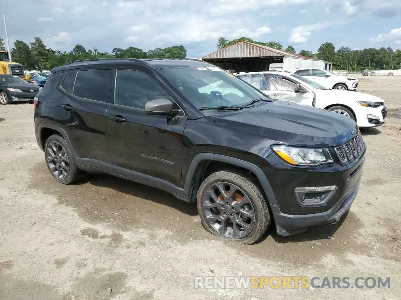 4 Photograph of a damaged car 3C4NJDEB0MT535553 JEEP COMPASS 2021