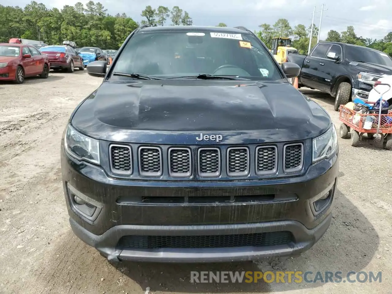 5 Photograph of a damaged car 3C4NJDEB0MT535553 JEEP COMPASS 2021