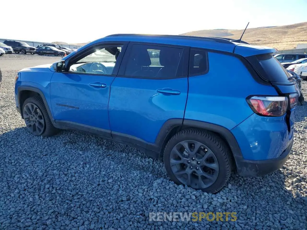 2 Photograph of a damaged car 3C4NJDEB0MT539277 JEEP COMPASS 2021