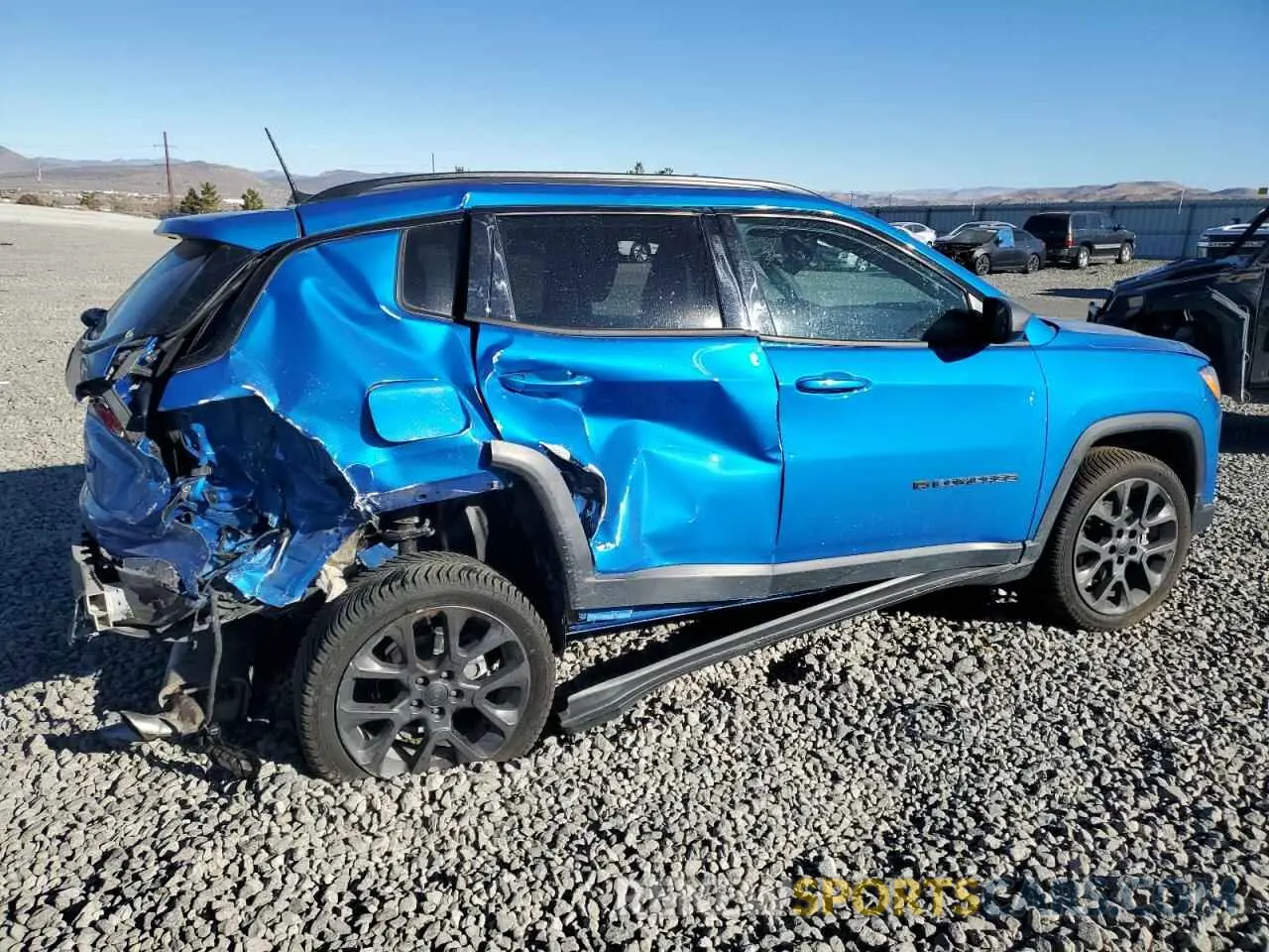 3 Photograph of a damaged car 3C4NJDEB0MT539277 JEEP COMPASS 2021