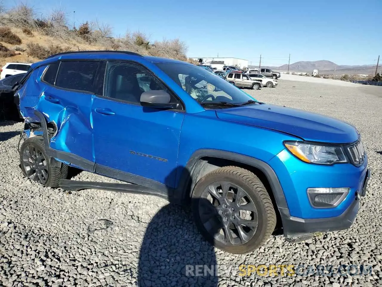 4 Photograph of a damaged car 3C4NJDEB0MT539277 JEEP COMPASS 2021