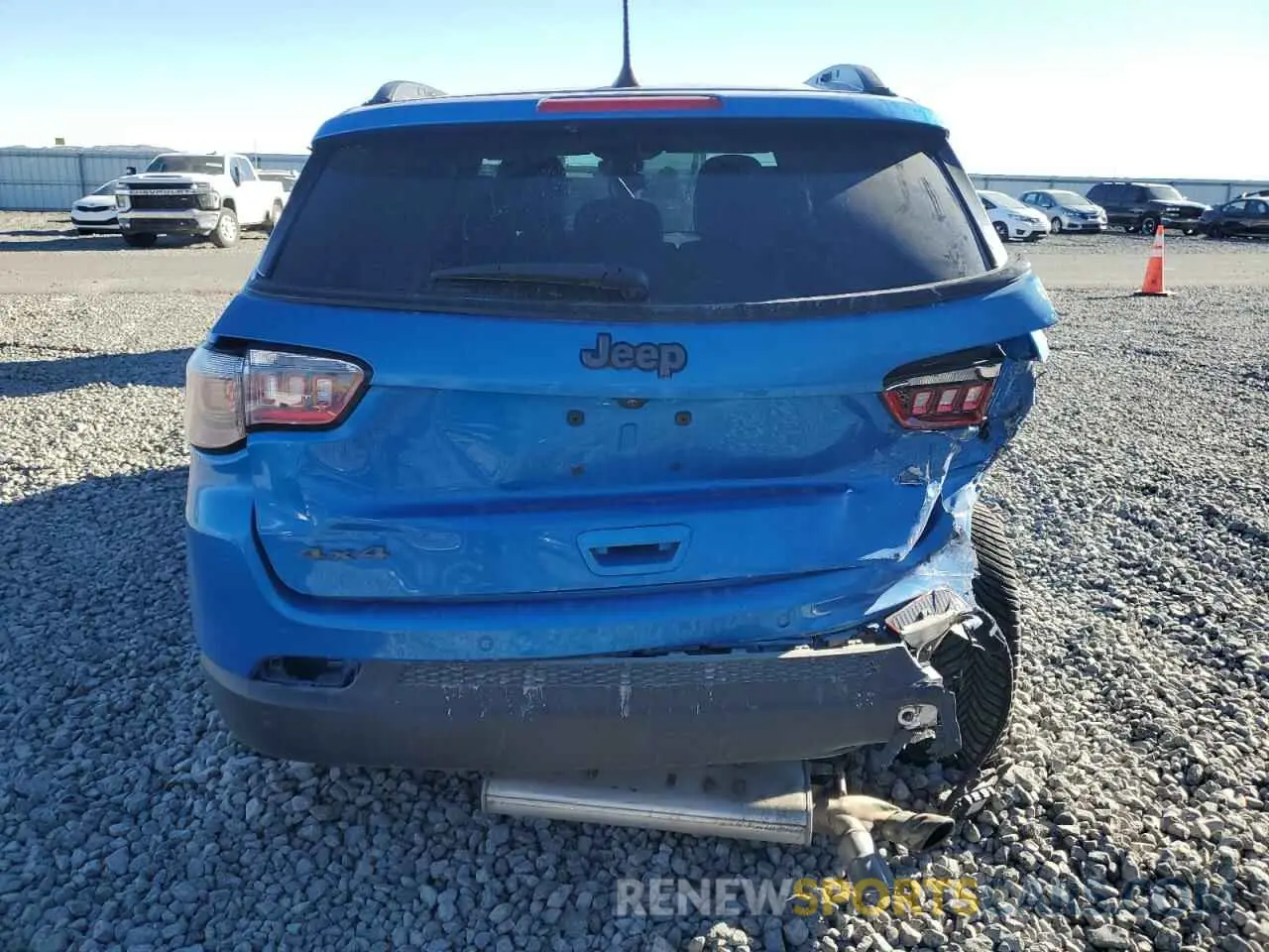 6 Photograph of a damaged car 3C4NJDEB0MT539277 JEEP COMPASS 2021
