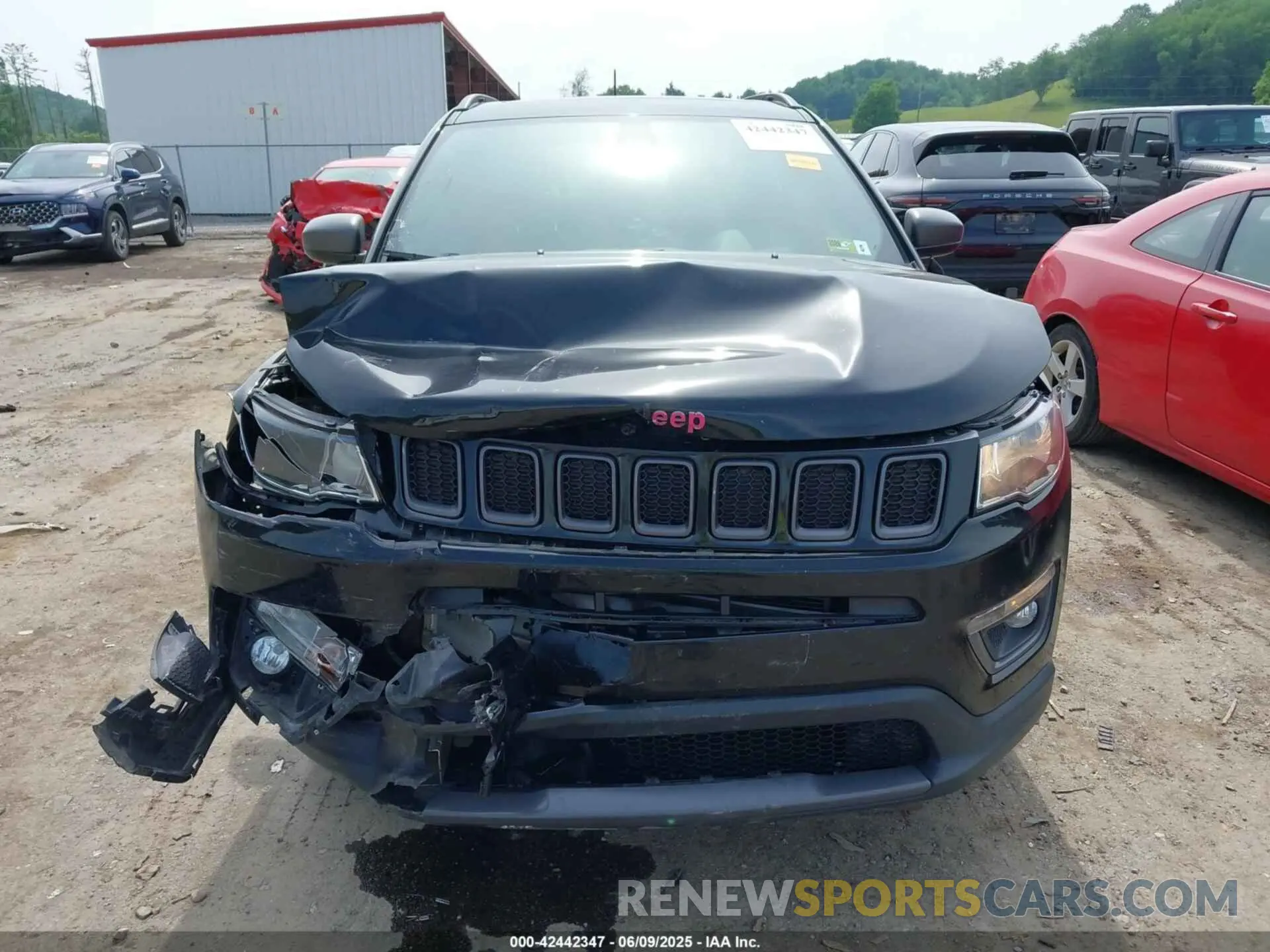 12 Photograph of a damaged car 3C4NJDEB0MT548139 JEEP COMPASS 2021