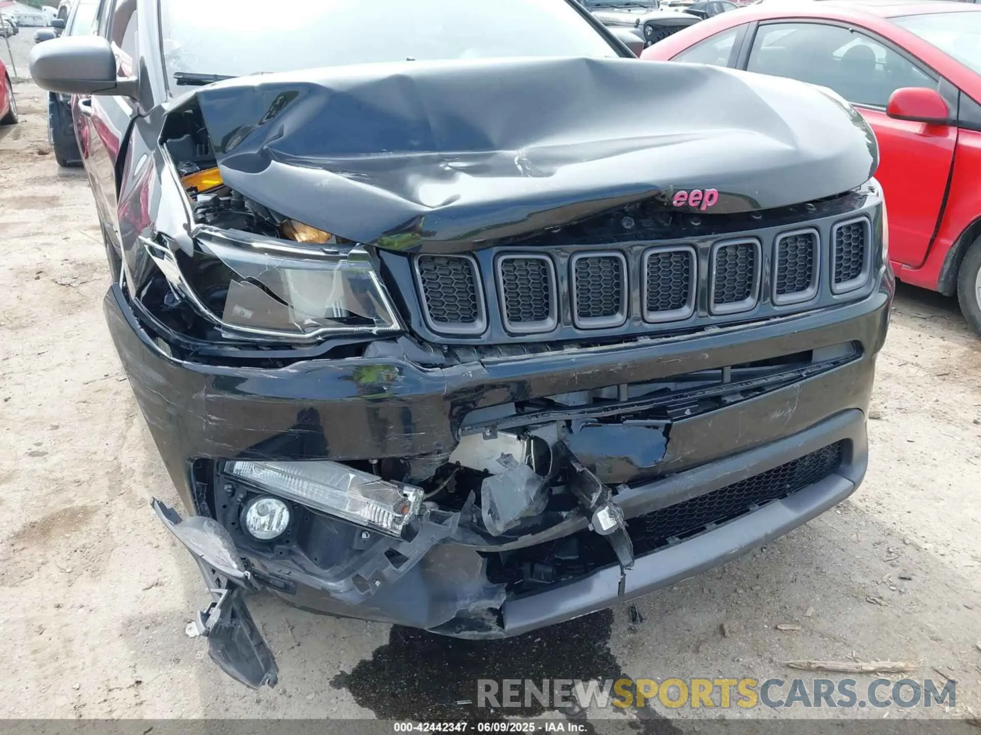 6 Photograph of a damaged car 3C4NJDEB0MT548139 JEEP COMPASS 2021