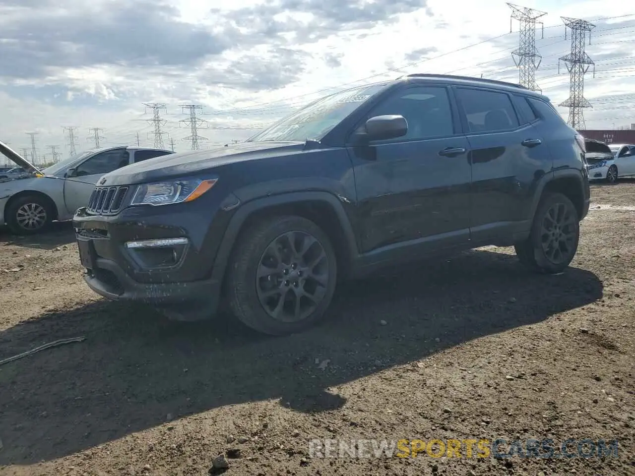 1 Фотография поврежденного автомобиля 3C4NJDEB0MT553812 JEEP COMPASS 2021