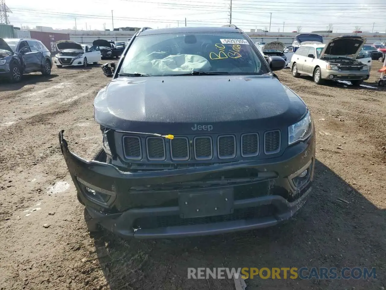 5 Фотография поврежденного автомобиля 3C4NJDEB0MT553812 JEEP COMPASS 2021