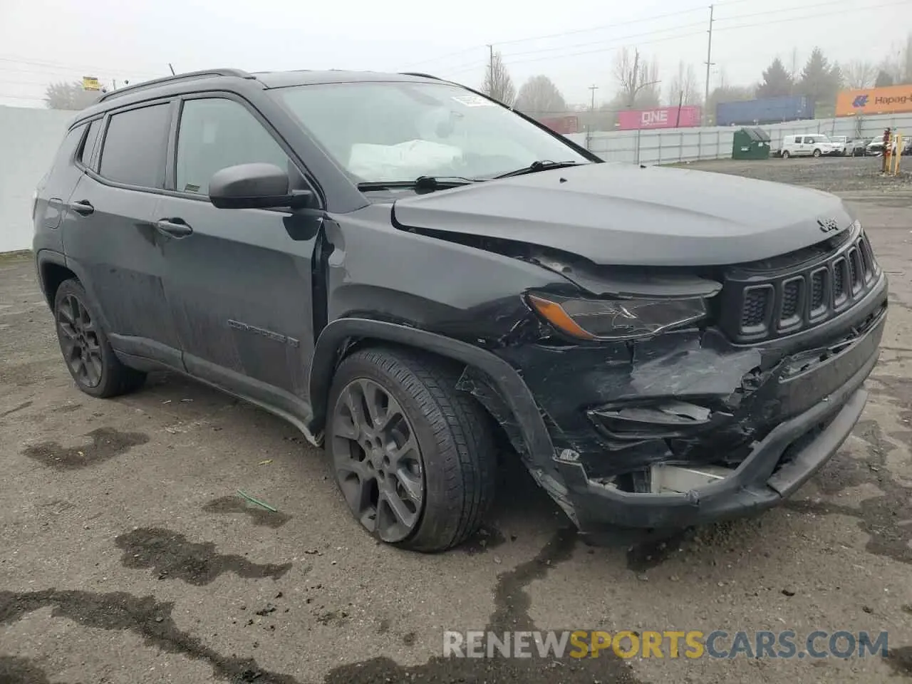 4 Photograph of a damaged car 3C4NJDEB0MT594957 JEEP COMPASS 2021