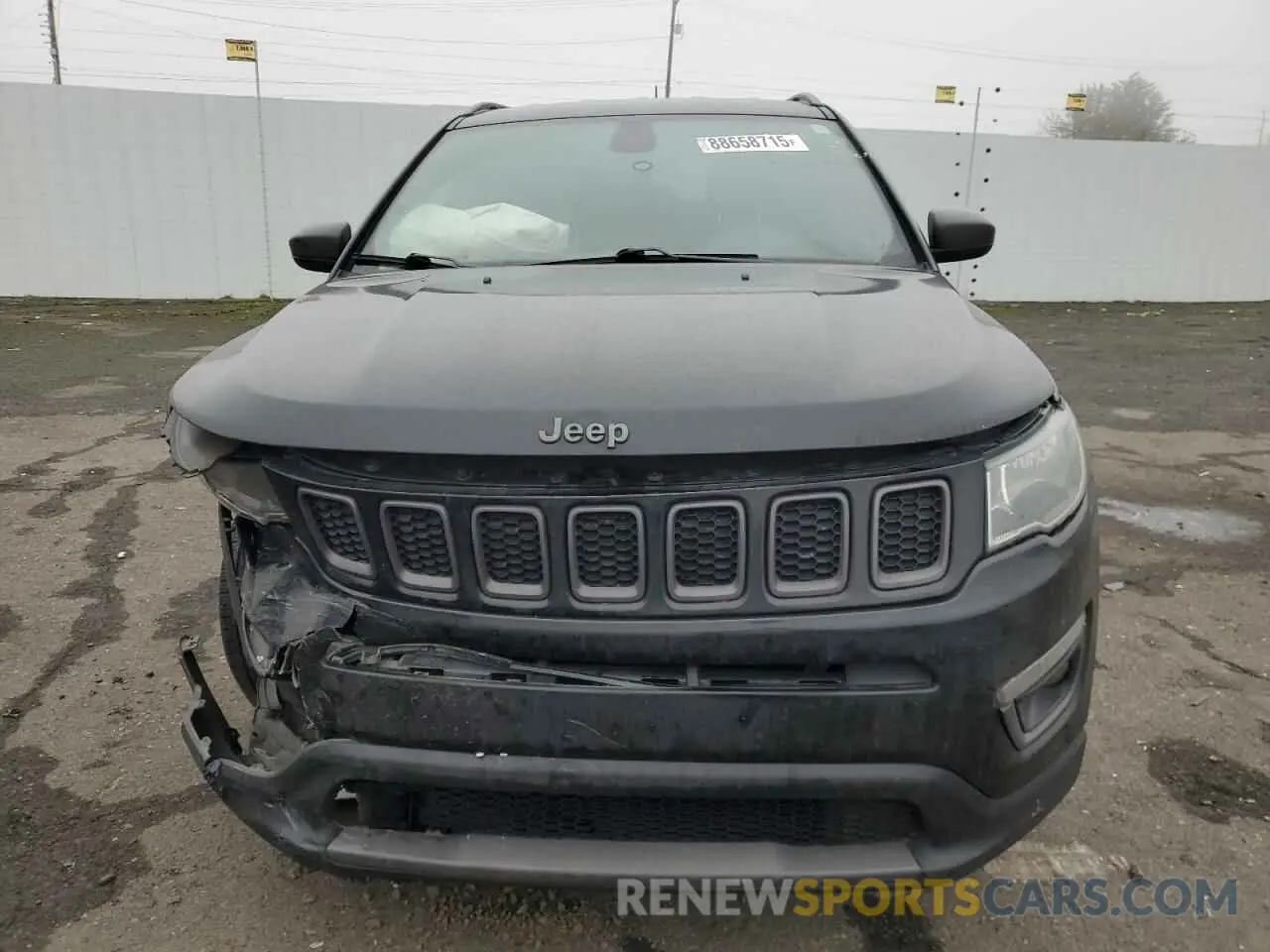 5 Photograph of a damaged car 3C4NJDEB0MT594957 JEEP COMPASS 2021