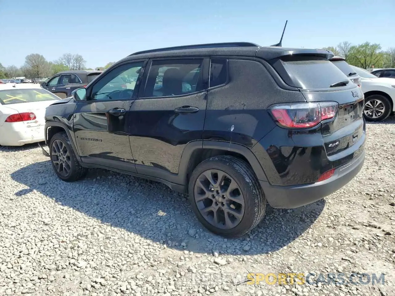 2 Photograph of a damaged car 3C4NJDEB1MT513691 JEEP COMPASS 2021