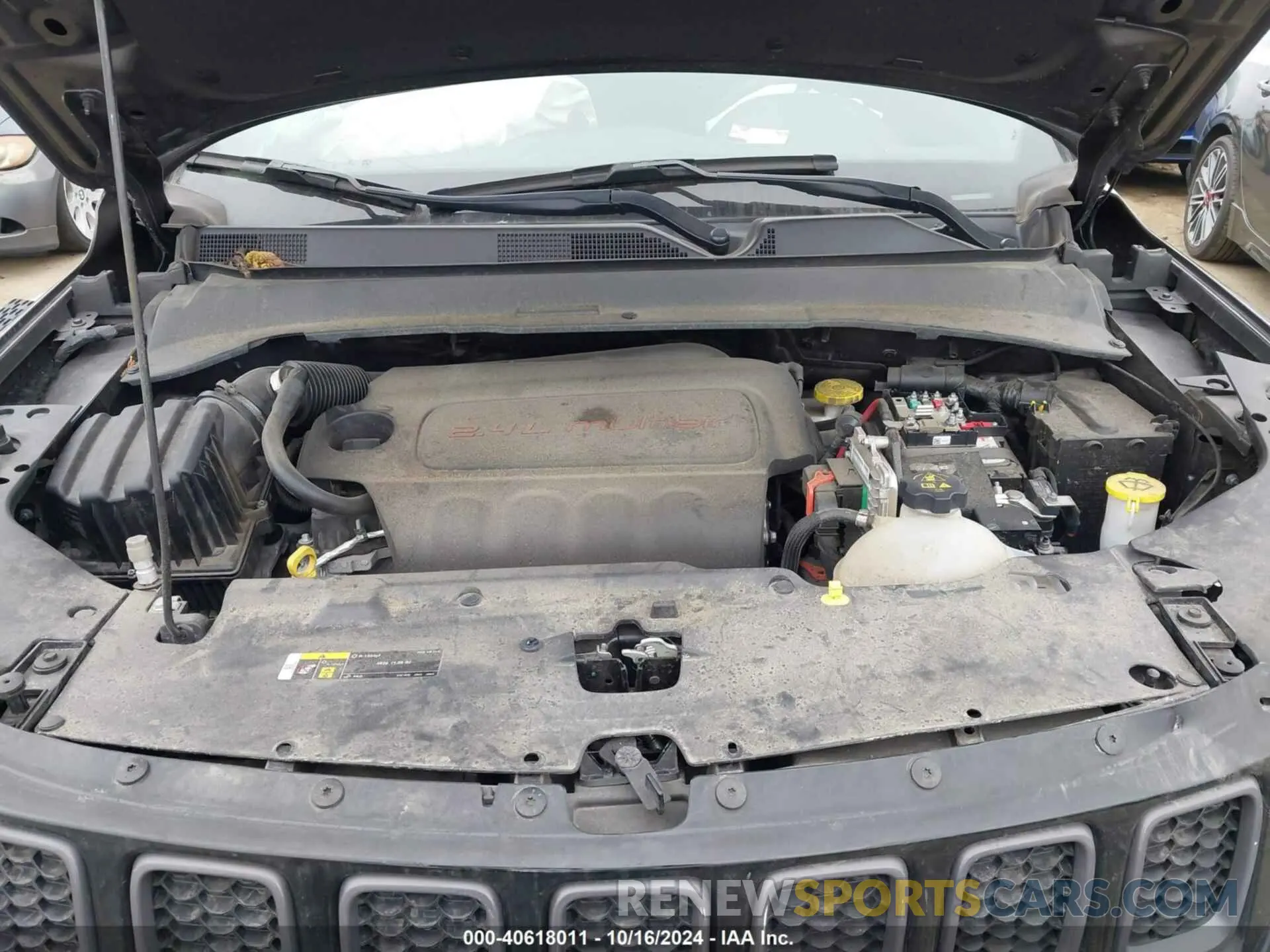 10 Photograph of a damaged car 3C4NJDEB1MT525064 JEEP COMPASS 2021