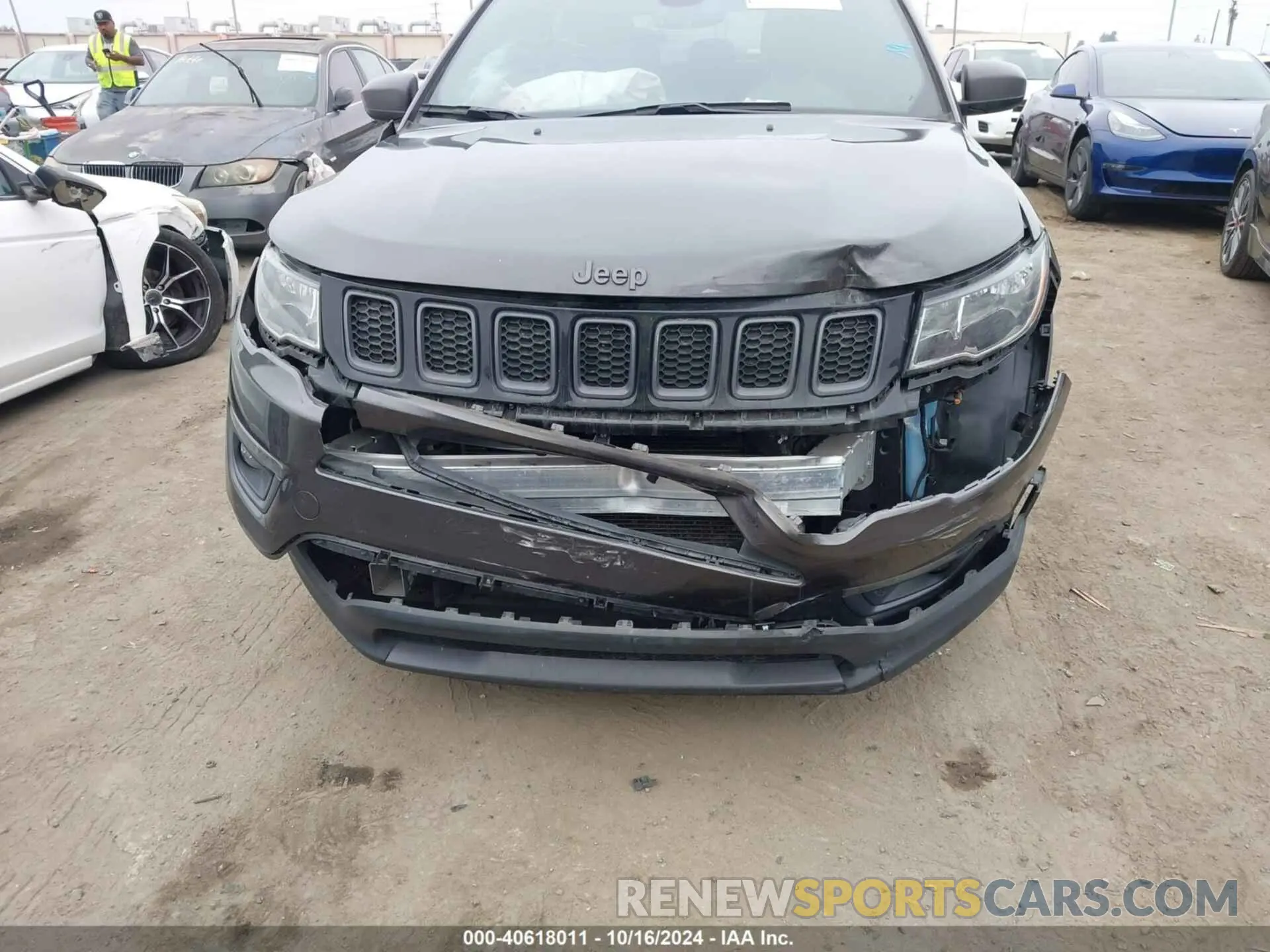 6 Photograph of a damaged car 3C4NJDEB1MT525064 JEEP COMPASS 2021