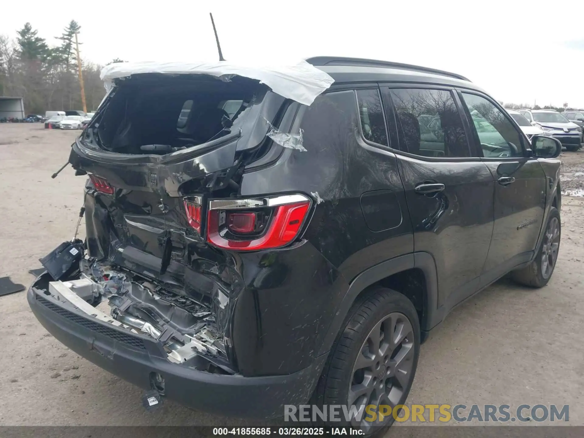 4 Фотография поврежденного автомобиля 3C4NJDEB1MT583160 JEEP COMPASS 2021