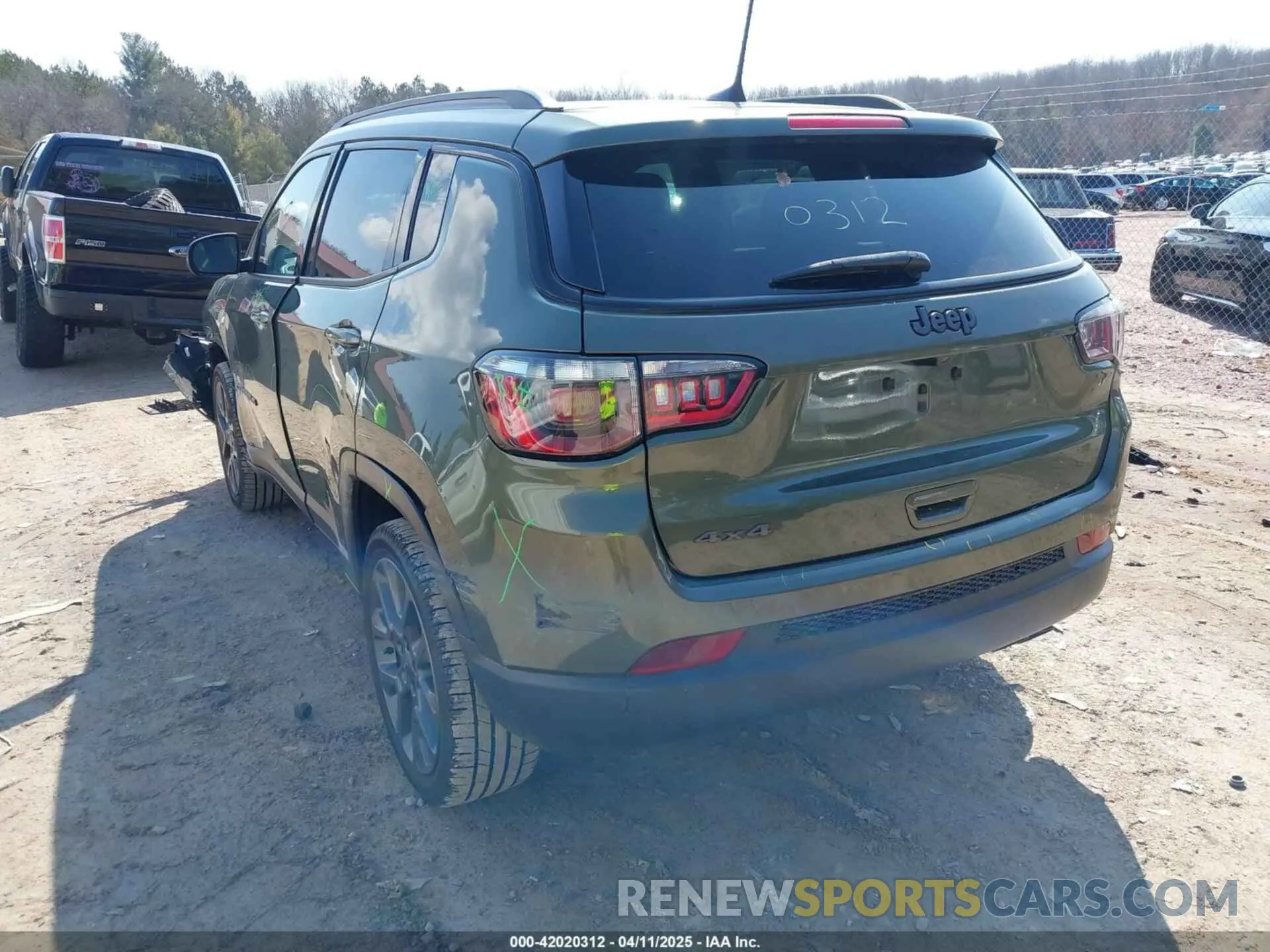 3 Фотография поврежденного автомобиля 3C4NJDEB2MT560454 JEEP COMPASS 2021