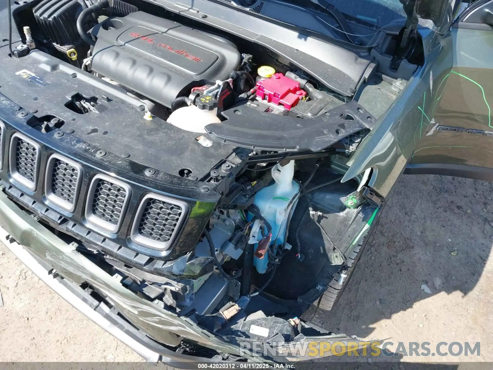 6 Фотография поврежденного автомобиля 3C4NJDEB2MT560454 JEEP COMPASS 2021