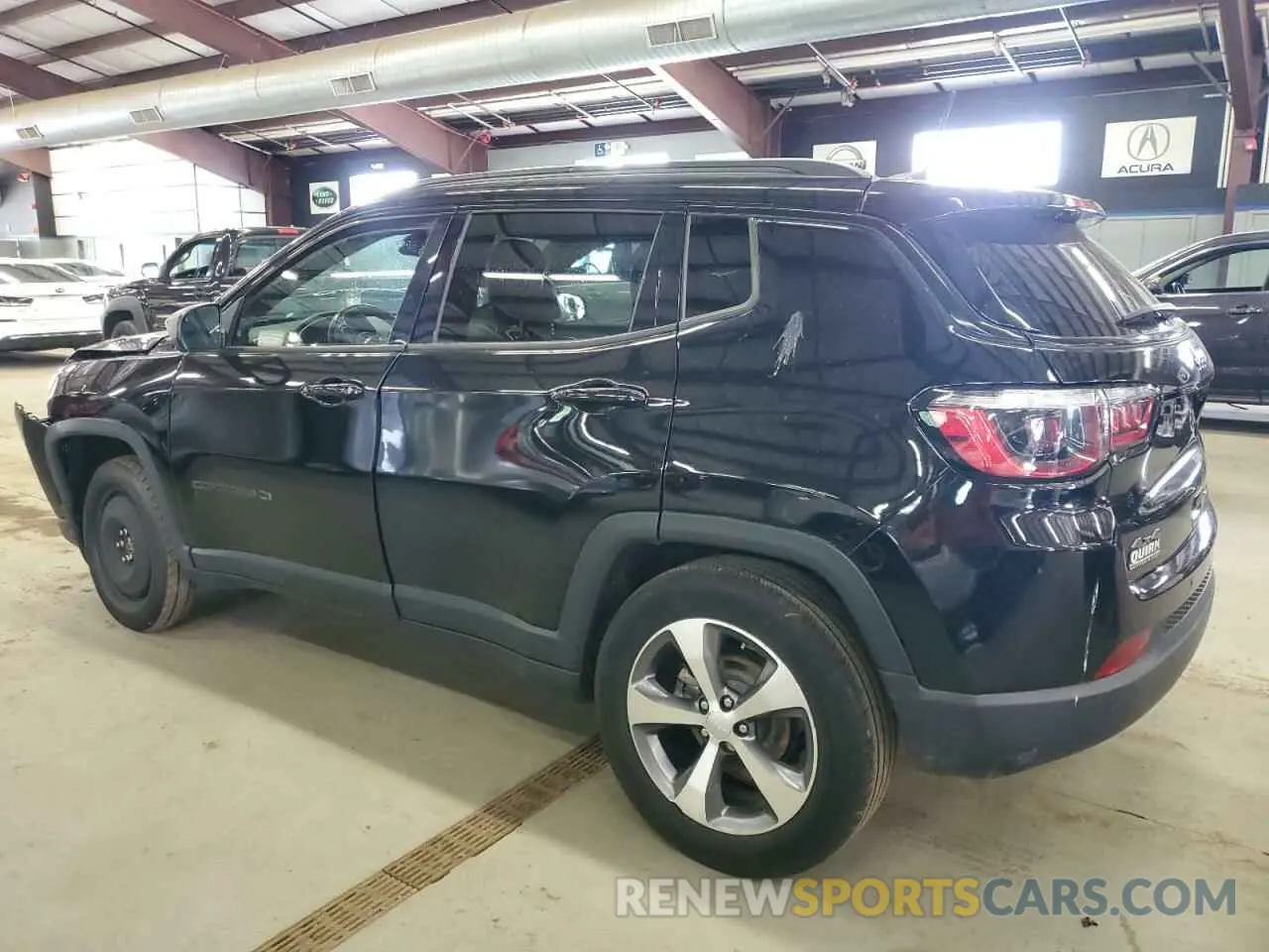 2 Photograph of a damaged car 3C4NJDEB3MT546501 JEEP COMPASS 2021