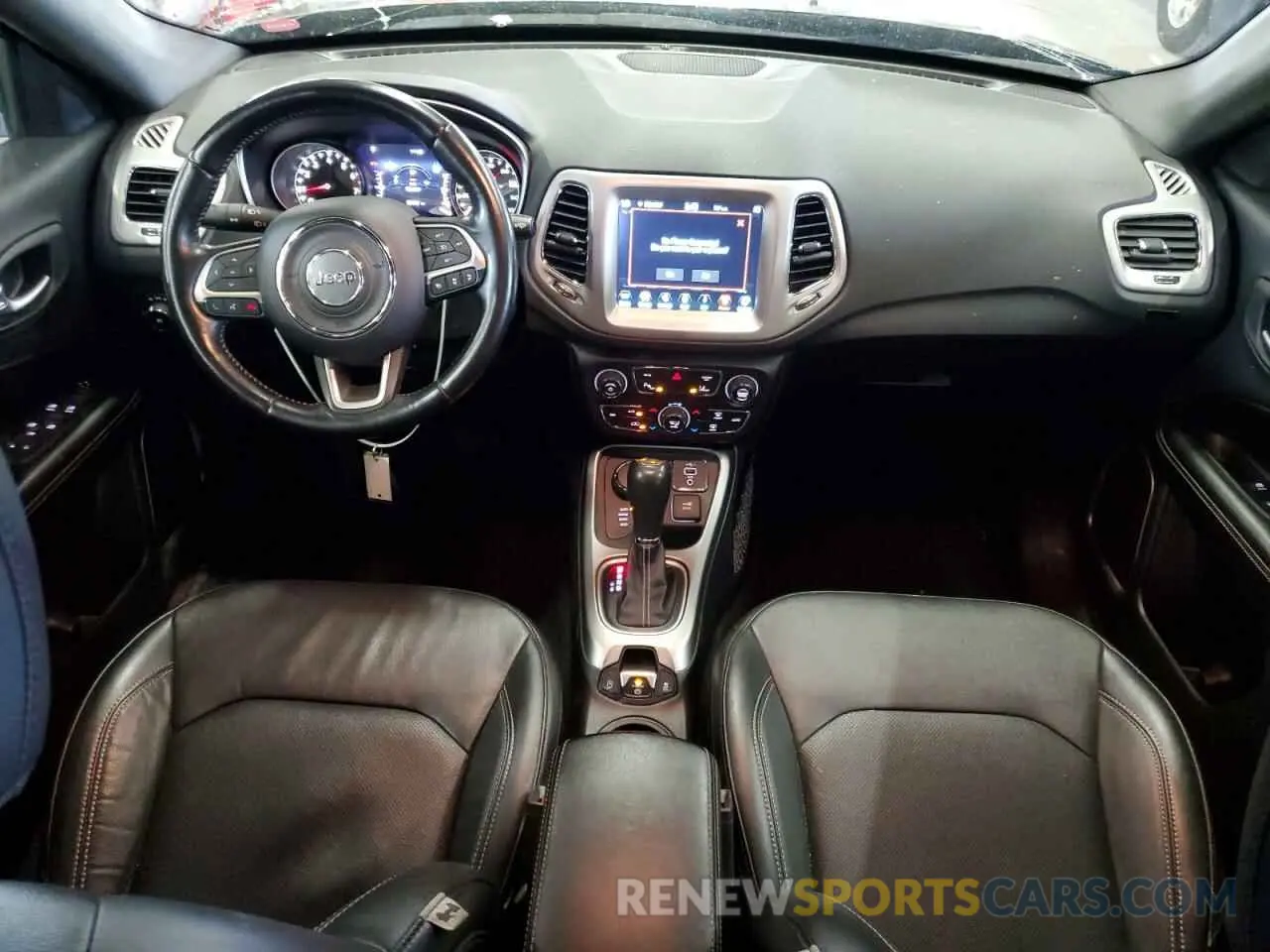 8 Photograph of a damaged car 3C4NJDEB3MT546501 JEEP COMPASS 2021
