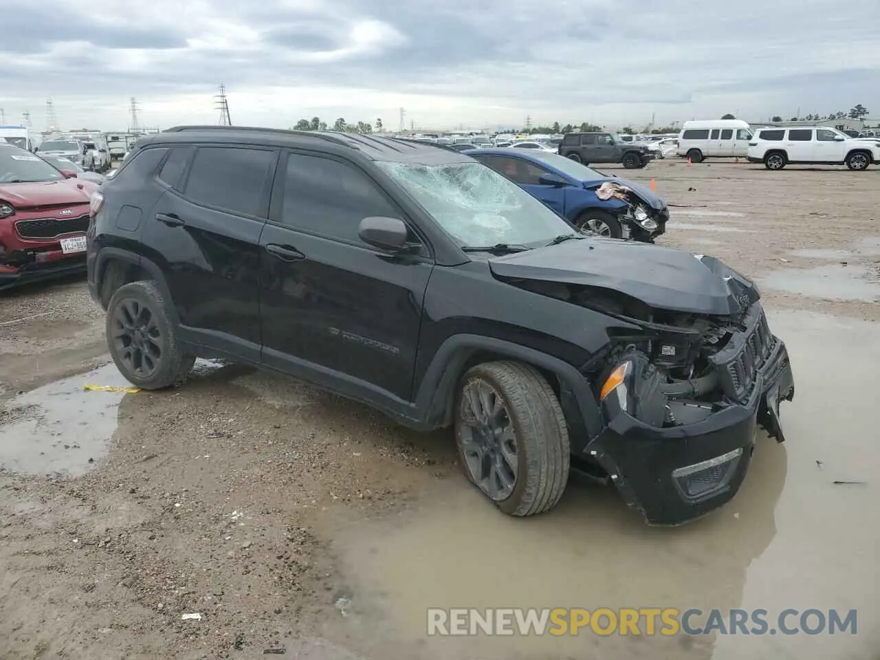 4 Фотография поврежденного автомобиля 3C4NJDEB3MT595889 JEEP COMPASS 2021
