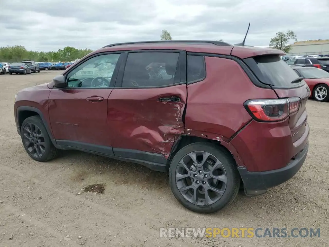 2 Фотография поврежденного автомобиля 3C4NJDEB4MT529044 JEEP COMPASS 2021