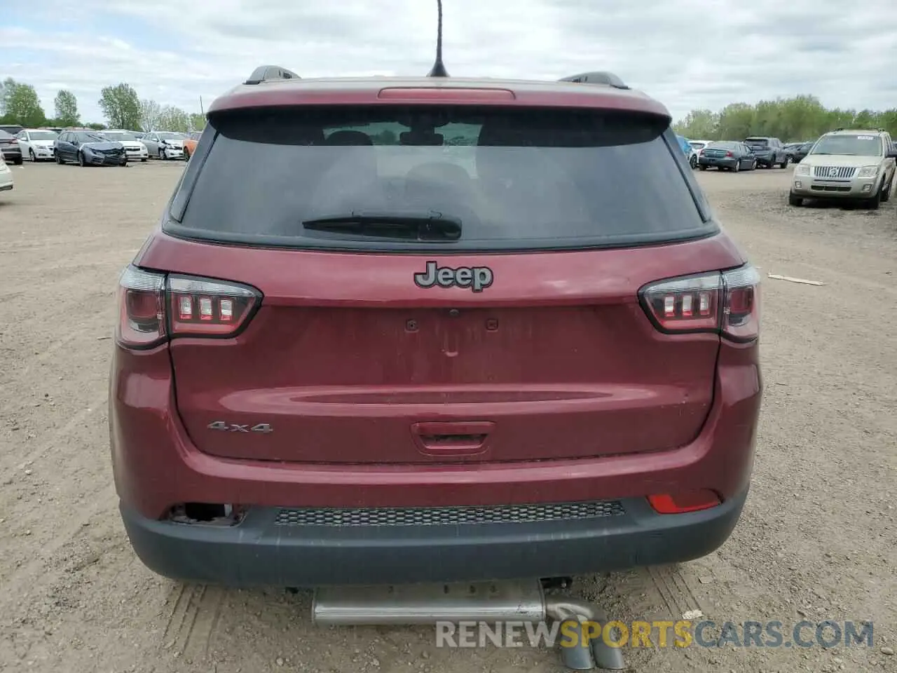 6 Фотография поврежденного автомобиля 3C4NJDEB4MT529044 JEEP COMPASS 2021