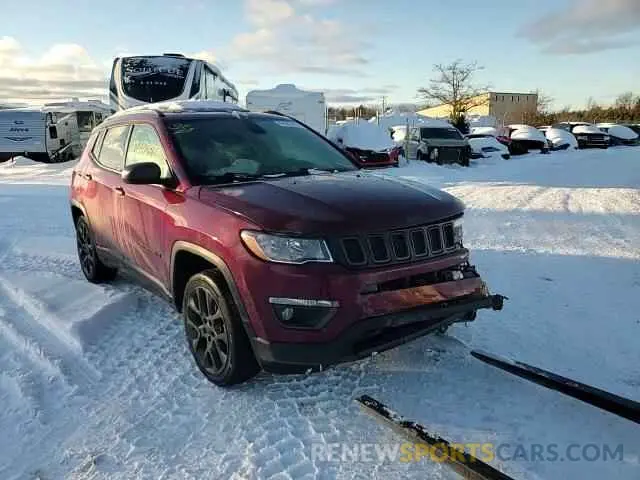 14 Photograph of a damaged car 3C4NJDEB7MT537185 JEEP COMPASS 2021