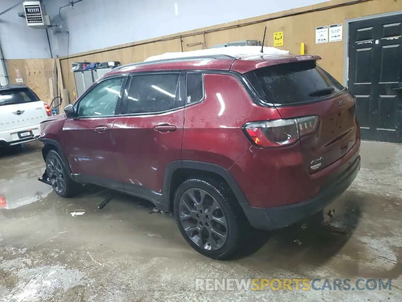 2 Photograph of a damaged car 3C4NJDEB7MT537185 JEEP COMPASS 2021