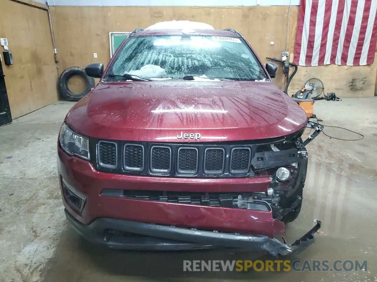 5 Photograph of a damaged car 3C4NJDEB7MT537185 JEEP COMPASS 2021
