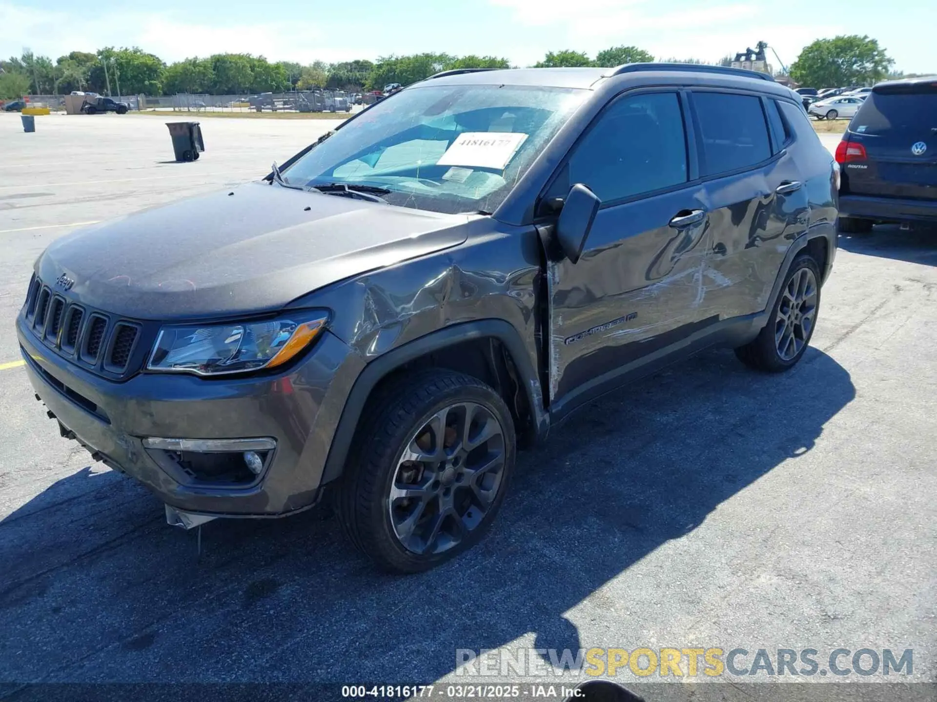 2 Фотография поврежденного автомобиля 3C4NJDEB8MT526129 JEEP COMPASS 2021