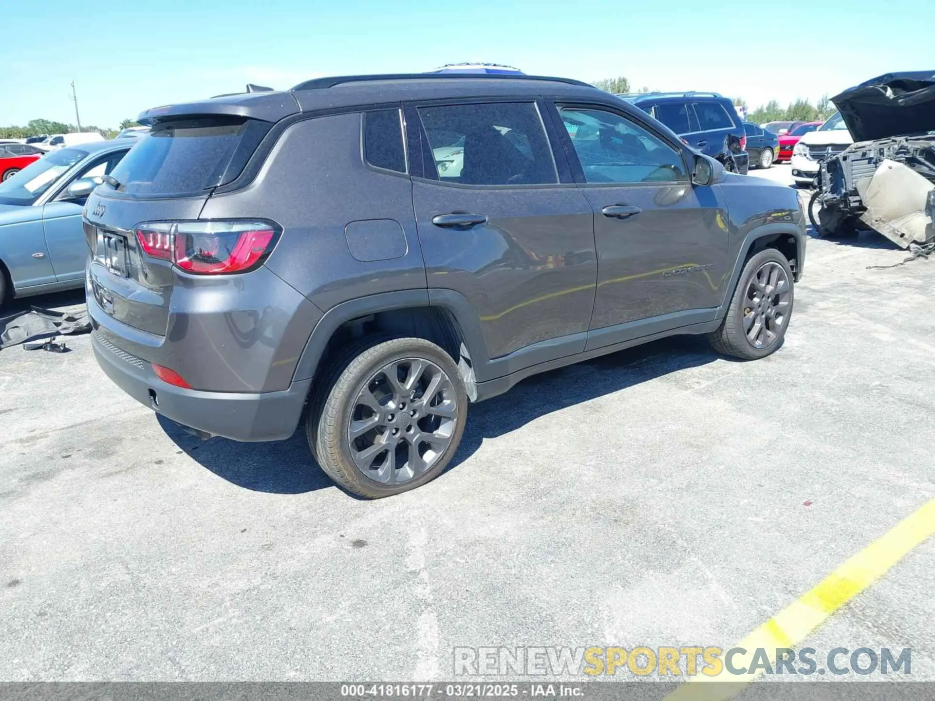 4 Фотография поврежденного автомобиля 3C4NJDEB8MT526129 JEEP COMPASS 2021