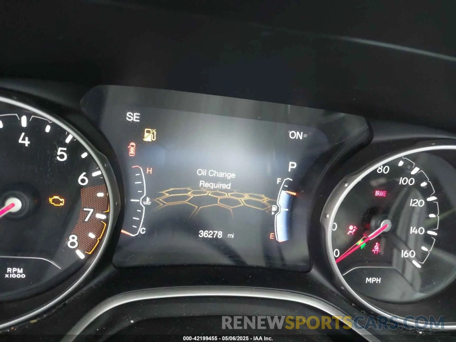 7 Photograph of a damaged car 3C4NJDEB8MT570616 JEEP COMPASS 2021
