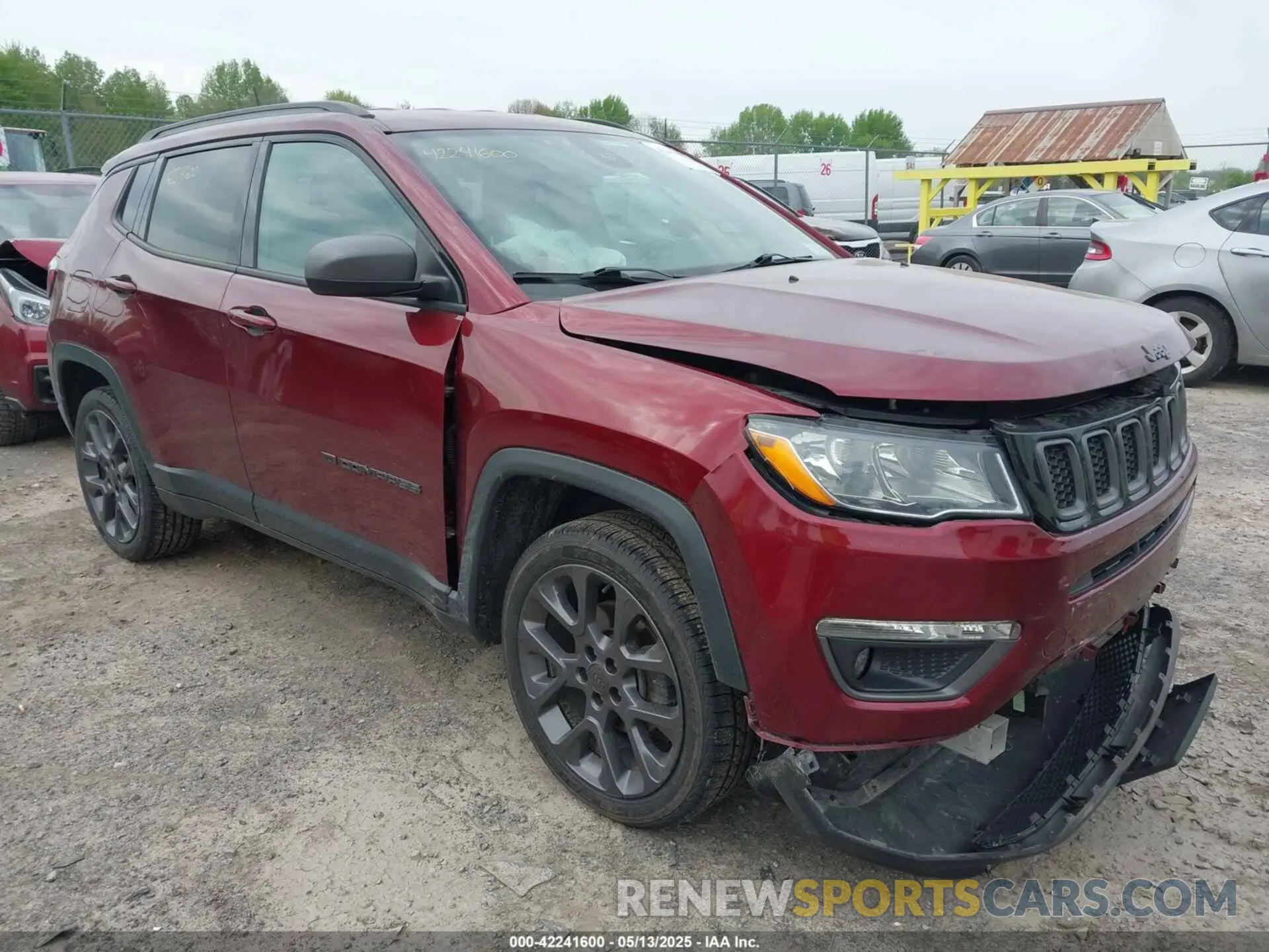 1 Фотография поврежденного автомобиля 3C4NJDEB9MT551945 JEEP COMPASS 2021