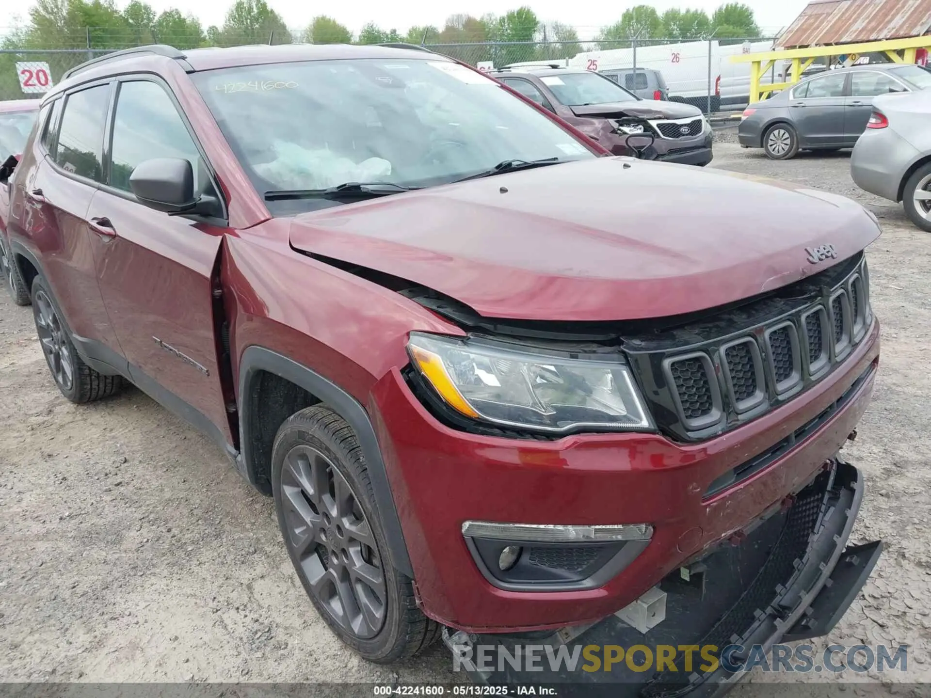 17 Фотография поврежденного автомобиля 3C4NJDEB9MT551945 JEEP COMPASS 2021