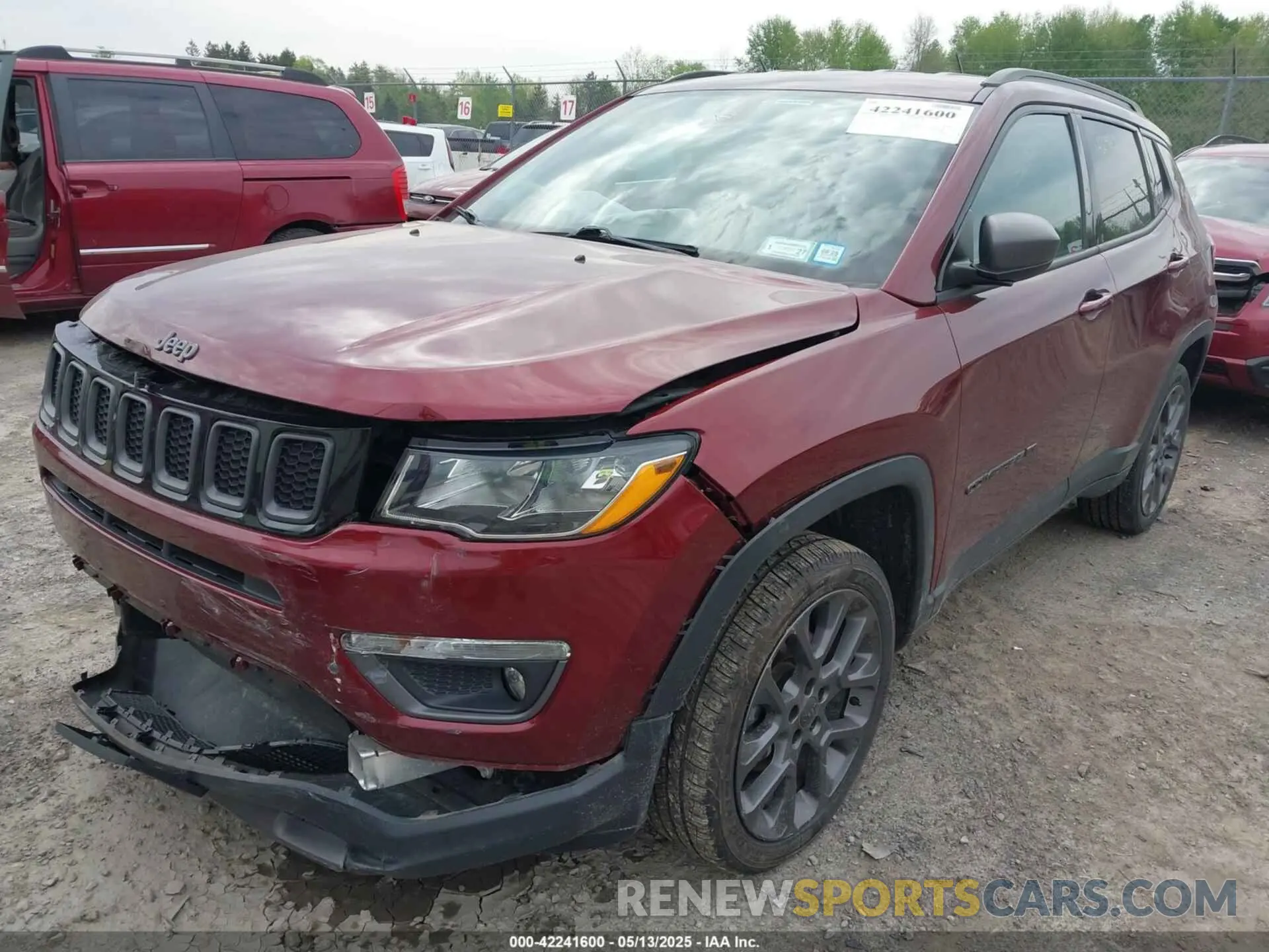 18 Фотография поврежденного автомобиля 3C4NJDEB9MT551945 JEEP COMPASS 2021