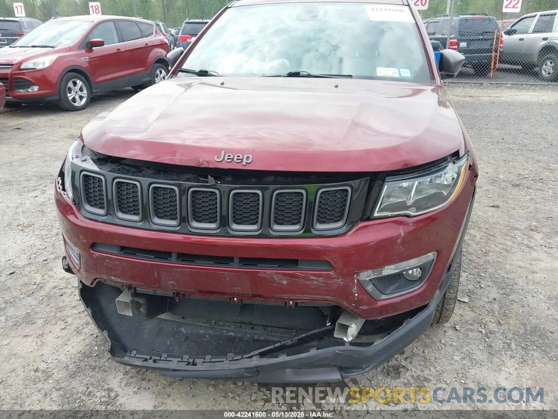 6 Фотография поврежденного автомобиля 3C4NJDEB9MT551945 JEEP COMPASS 2021