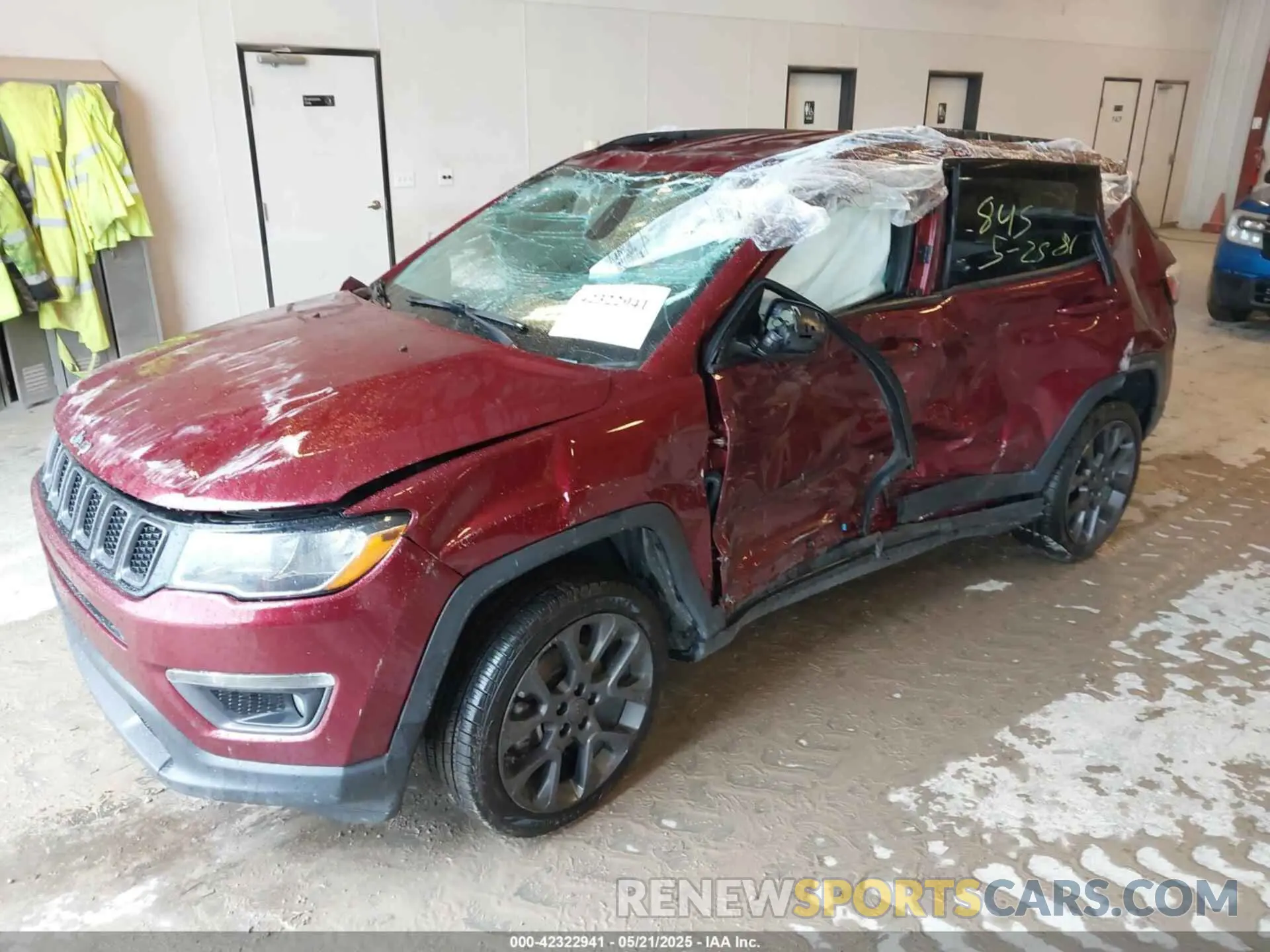 2 Фотография поврежденного автомобиля 3C4NJDEBXMT529078 JEEP COMPASS 2021