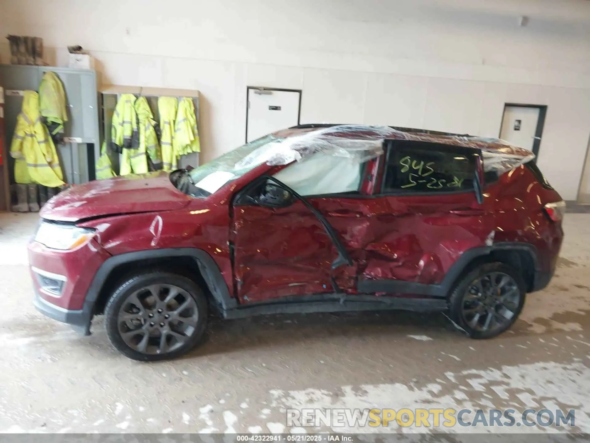 6 Фотография поврежденного автомобиля 3C4NJDEBXMT529078 JEEP COMPASS 2021