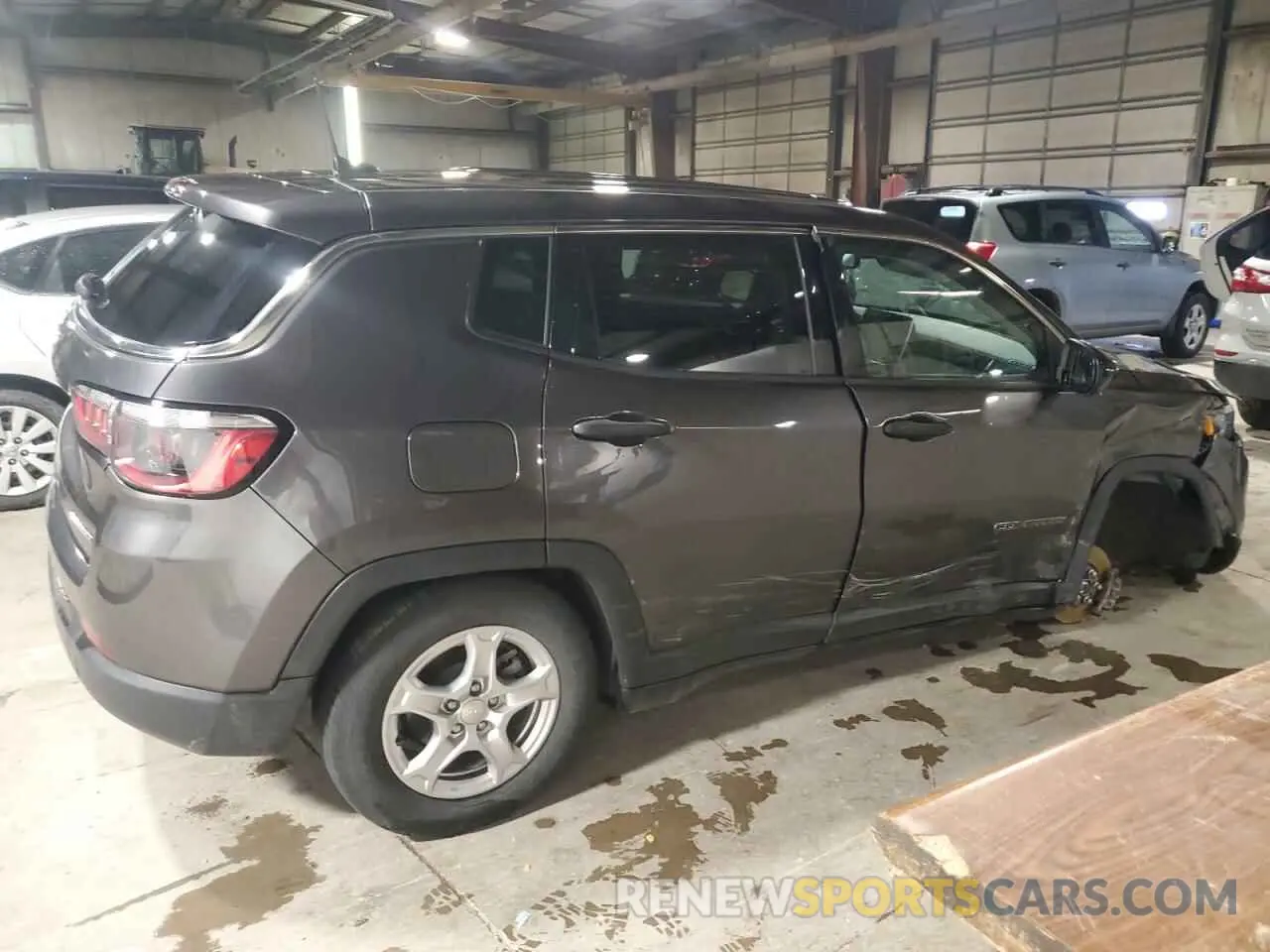3 Photograph of a damaged car 3C4NJCAB1NT145580 JEEP COMPASS 2022