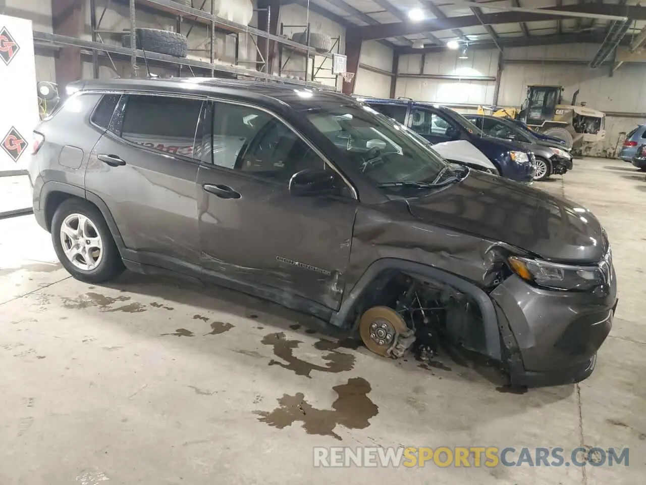 4 Photograph of a damaged car 3C4NJCAB1NT145580 JEEP COMPASS 2022